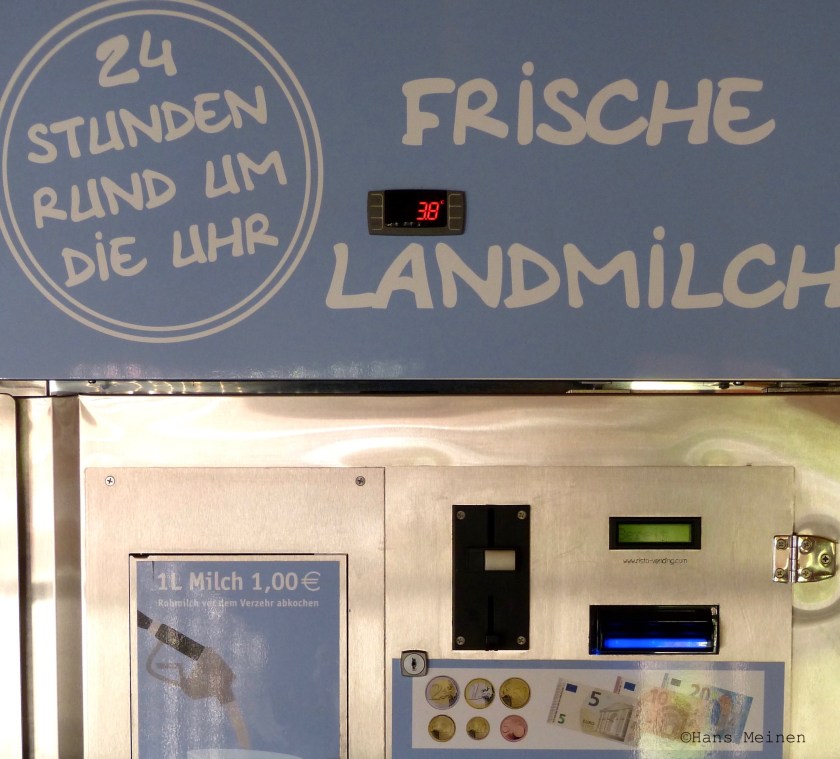 Nachhaltige Milch von der Milchtankstelle